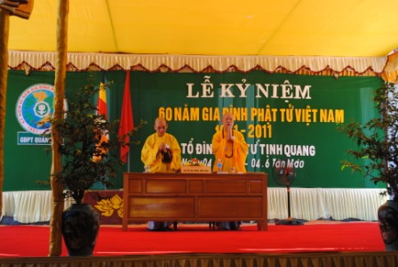 Quảng Trị: Lễ kỷ niệm 60 năm thành lập GĐPT Việt Nam